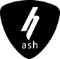 h-ash design worksロゴ
